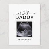 Eenvoudige aankondiging van zwangerschap Ultrasoun (Voorkant)