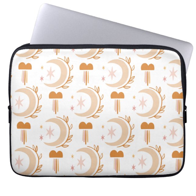 Eenvoudige aanlooptekening laptop sleeve (Voorkant)