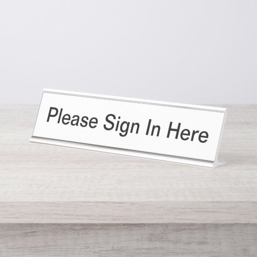 Eenvoudige aanmelding van het gebied waar medische bureau naambordje (Voorkant)