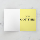 eenvoudige aanmoediging kaart (Binnen)