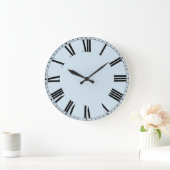 Eenvoudige aanpasbare roman-cijfers grote klok (Huis)