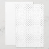 Eenvoudige aanpassing van de kleur van grijze mini briefpapier (Voorkant / Achterkant)