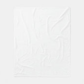 Eenvoudige aanpassing van de kleur van grijze mini fleece deken (Voorkant)