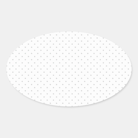 Eenvoudige aanpassing van de kleur van grijze mini ovale sticker (Voorkant)