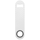 Eenvoudige aanpassing van de kleur van grijze mini speed flessenopener (Achterkant)