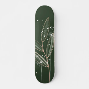 Eenvoudige aanraking van Natuur die het land zaait Persoonlijk Skateboard