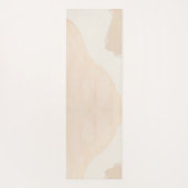 Eenvoudige Abstracte Boho Waterverf Aangepaste Naa Yogamat (Achterkant)