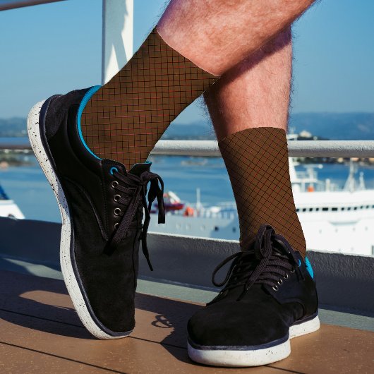 Eenvoudige Abstracte Elegant Cool Funny Fishnet Wa Sokken