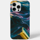 Eenvoudige Abstracte golven Case-Mate iPhone Case (Achterkant)