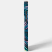 Eenvoudige Abstracte golven Case-Mate iPhone Case (Achterkant / Links)