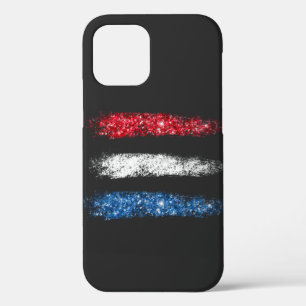 *~* Eenvoudige Abstracte moderne Amerikaanse vlag Case-Mate iPhone Case