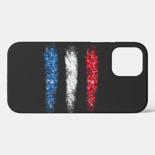 ** Eenvoudige Abstracte moderne Amerikaanse vlag Case-Mate iPhone Case (Achterkant (horizontaal))