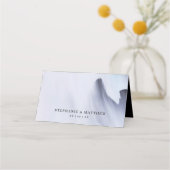 Eenvoudige Abstracte moderne zwarte Waterverf brui Plaatskaartje (Achterkant)