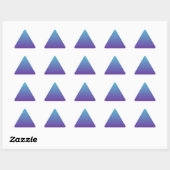 Eenvoudige Achtergrond Gradiënt Turquoise Blauw Pa Sticker (Vel)