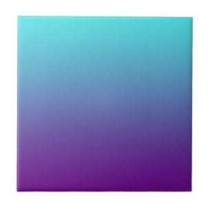 Eenvoudige Achtergrond Gradiënt Turquoise Blauw Pa Tegeltje
