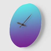 Eenvoudige achtergrondgradiënt: Paars blauw Grote Klok (Hoek)