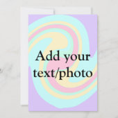 Eenvoudige acryl gietmarmer voeg uw tekst naam kla kaart (Voorkant)