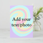 Eenvoudige acryl gietmarmer voeg uw tekst naam kla kaart (Staand voorkant)