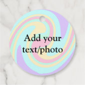 Eenvoudige acrylic voor add-your text name cust bedankjes labels (Achterkant)