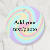 Eenvoudige acrylic voor add-your text name cust bedankjes labels (Voorkant)
