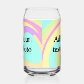 Eenvoudige acrylic voor add-your text name cust blikvorm glas (Rechts)