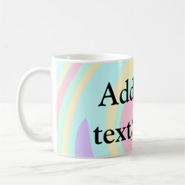 Eenvoudige acrylic voor add-your text name cust koffiemok