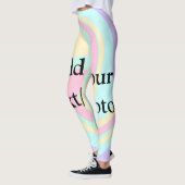 Eenvoudige acrylic voor add-your text name cust leggings (Links)