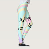Eenvoudige acrylic voor add-your text name cust leggings (Rechts)