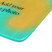 Eenvoudige acrylic voor add-your text name cust snijplank (Hoek)