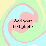 Eenvoudige acrylic voor add-your text name cust staand fotobeeldje<br><div class="desc">ontwerp</div>