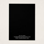 Eenvoudige add Logo juwelen die Display Kaart verd (Achterkant)