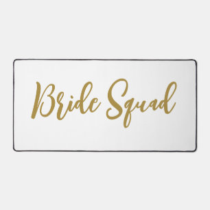 eenvoudige add-on-naam text bridesmaid gift bureaumat