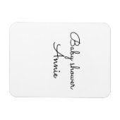 eenvoudige add-on-naam text opshower thro magneet (Horizontaal)