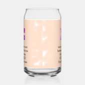 eenvoudige add your logo/design here text pos blikvorm glas (Links)