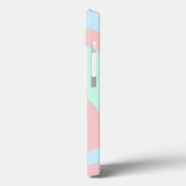 eenvoudige add your logo/design here text pos Case-Mate iPhone case (Achterkant / Links)