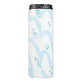 eenvoudige add your logo/design here text pos thermosbeker (Achterkant)