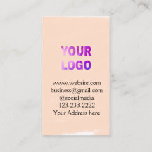 eenvoudige add your logo/design here text pos