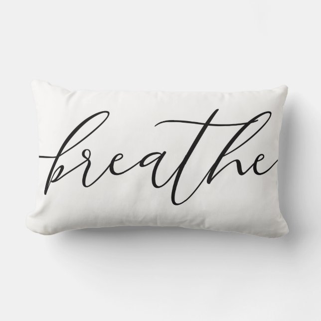 Eenvoudige ademhalingslumbar kussen (Voorkant)