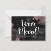 Eenvoudige adreswijziging Aankondiging Kaart (Voorkant)