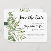 Eenvoudige afbraak, sla de datum op met de huwelij (Voorkant / Achterkant)