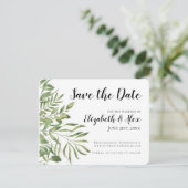 Eenvoudige afbraak, sla de datum op met de huwelij (Staand voorkant)