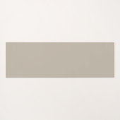 Eenvoudige afdichting grijs neutrale minimalistisc yogamat (Achterkant (horizontaal))