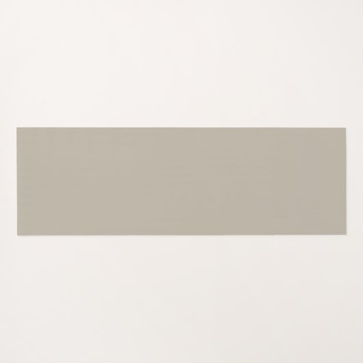 Eenvoudige afdichting grijs neutrale minimalistisc yogamat (Achterkant (horizontaal))