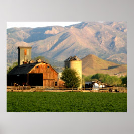 Eenvoudige afdrukken poster