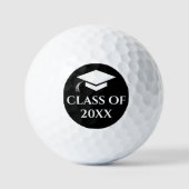 Eenvoudige afstudeerklas golfballen (Voorkant)