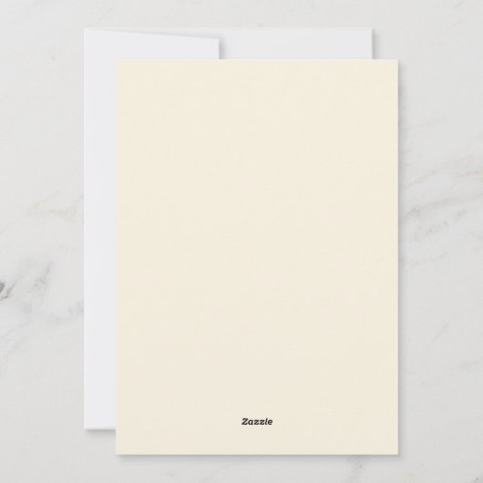 Eenvoudige Afstuderen aankondiging met foto's (Achterkant)