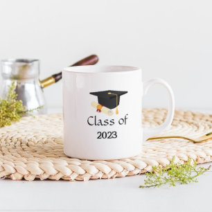 Eenvoudige afstuderen-mok koffie koffiemok