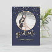 Eenvoudige Afstuderen voor modern script Aankondiging (Staand voorkant)