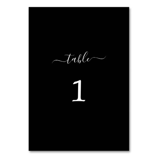 Eenvoudige afwas van script Dank u voor zwarte tab Kaart (Voorkant)