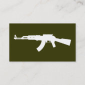 eenvoudige ak47 visitekaartje (Achterkant)